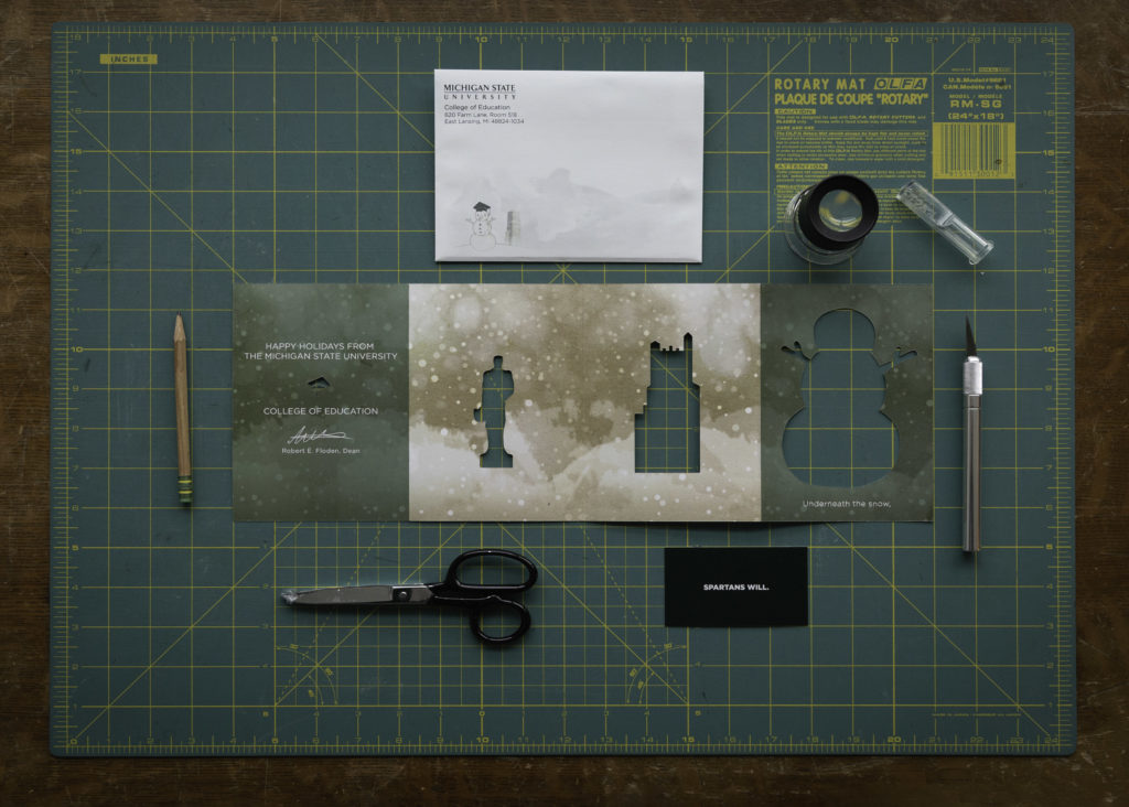 Holiday Card with tools